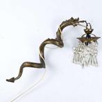 Antieke Pegel Wandlamp met Draakvormige arm, Huis en Inrichting, Ophalen, Nieuw