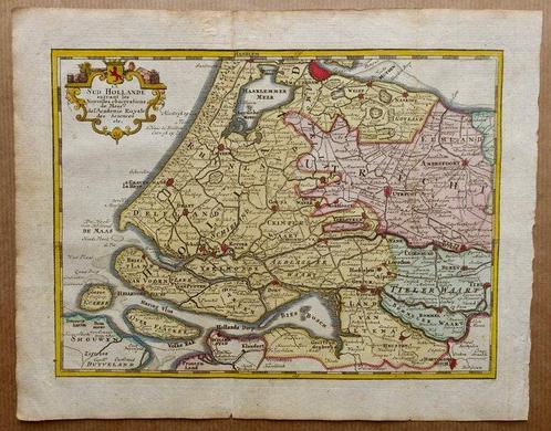 Nederland - Zuid-Holland; Hendrik de Leth - La Sud Hollande, Boeken, Atlassen en Landkaarten