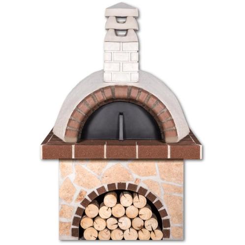 Pizzaoven sxistolithos brown firebrick small, Tuin en Terras, Pizzaovens, Ophalen of Verzenden