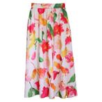 Verysimple • midi rok met bloemen • 36 (IT42), Kleding | Dames, Rokken, Nieuw, Verysimple, Wit, Maat 36 (S)