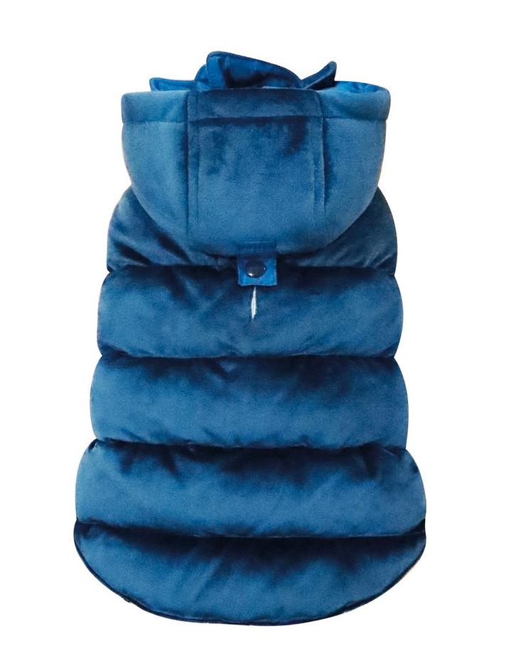 Croci Hondenjas Velveteen Gevoerd Blauw - 45 CM (413404), Dieren en Toebehoren, Hondenkleding, Verzenden