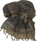 PLO sjaal  groen zwart (col, halsdoek, Kleding), Kleding | Dames, Wintersportkleding, Ophalen of Verzenden, Nieuw