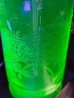 Fles - uraniumbuis van kristal
