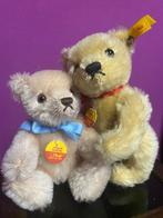 Steiff: Original Teddy roze en blond - Teddybeer - 1980-1990, Antiek en Kunst, Antiek | Speelgoed