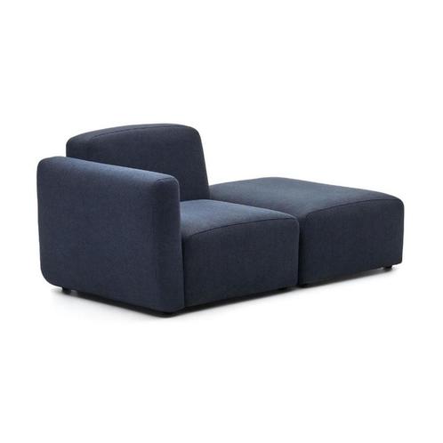 *WOONWINKEL* Kave Home Neom 1-zits Element Met Hocker Blauw, Huis en Inrichting, Banken | Bankstellen, Nieuw, Verzenden