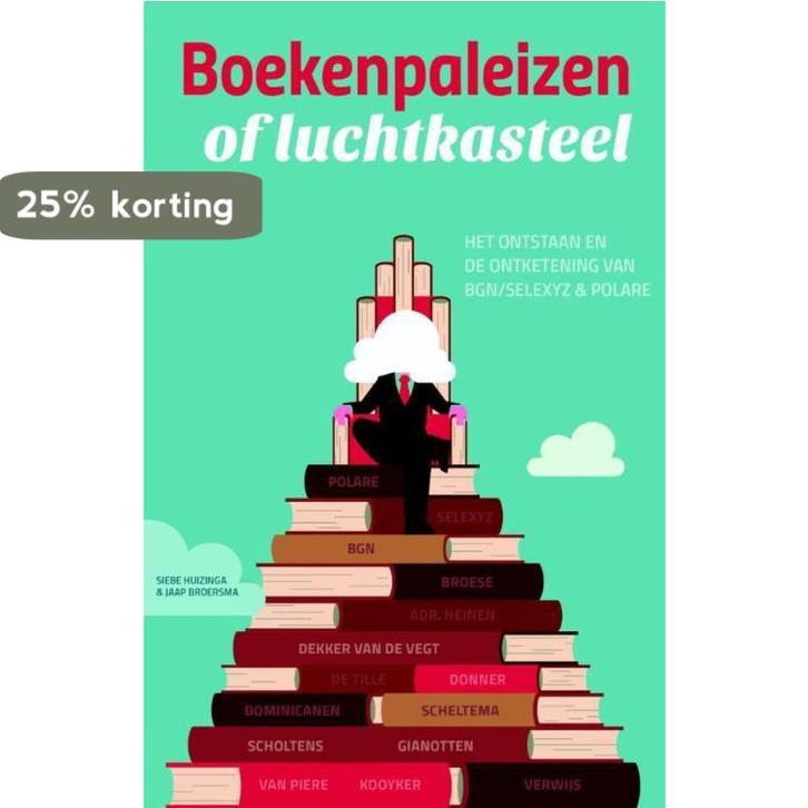 Boekenpaleizen of luchtkasteel 9789492107008 Jaap Broersma, Boeken, Literatuur, Zo goed als nieuw, Verzenden