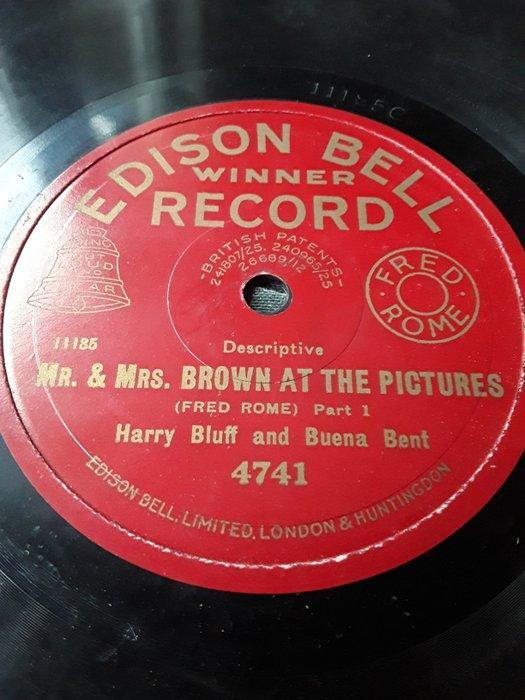 internationaal 78 toeren rpm grammofoon platen Engels Frans, Cd's en Dvd's, Vinyl Singles