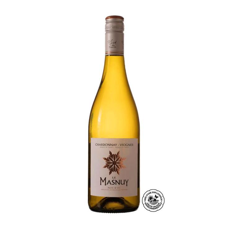 Le Masnuy blanc | Chardonnay • Viognier, Verzamelen, Wijnen, Ophalen of Verzenden