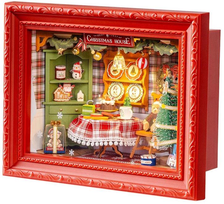 Robotime Christmas Eve Party Kerst Kerstmis Modelbouw, Hobby en Vrije tijd, Modelbouw | Overige, Nieuw, Verzenden