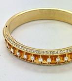 Armband - 18 karaat Geel goud - Citrien en Diamanten, Nieuw