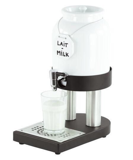 Melkdispenser Koud - Porseleinen Vat - 4 Liter, Zakelijke goederen, Horeca | Keukenapparatuur, Nieuw in verpakking, Verzenden