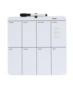 HEMA Whiteboard 30x30 weekplanner, Verzenden, Nieuw