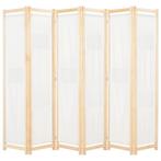 Kamerscherm Creme 240cm | Tweedekansje | OP = OP, Ophalen of Verzenden, Nieuw