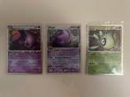 Pokémon - 3 Card - Celebi, Espeon, Gengar Holo - Various, Nieuw