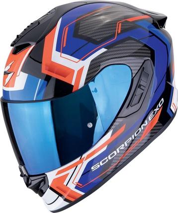 Scorpion EXO-1400 Evo II Air Linart Zwart Rood Blauw beschikbaar voor biedingen