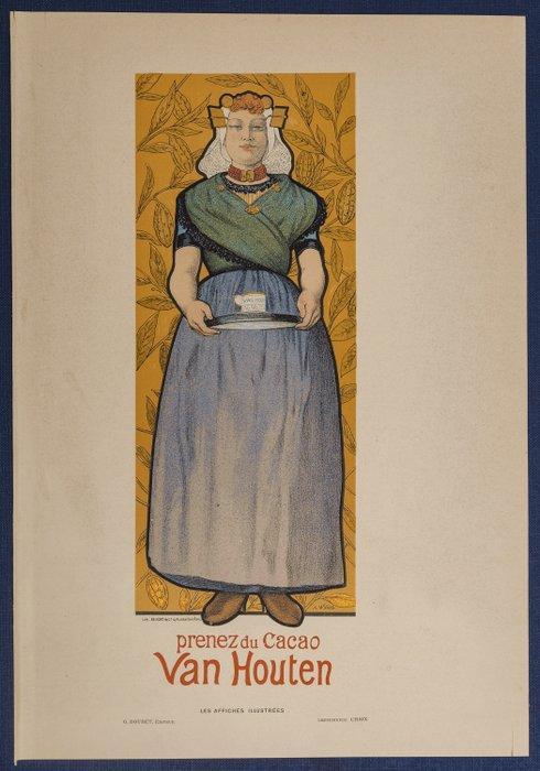 Adolphe Willette (1857-1926) - Cacao Van Houten, Antiek en Kunst, Kunst | Designobjecten