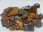 BIG LOT - 1140 cts - Australian Boulder Opal Ruw- 228 g, Verzamelen, Mineralen en Fossielen