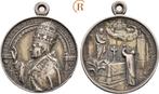 Zilver medaille auf das goudene Priesterjubilaeum 1929 Va..., Postzegels en Munten, Penningen en Medailles, Verzenden
