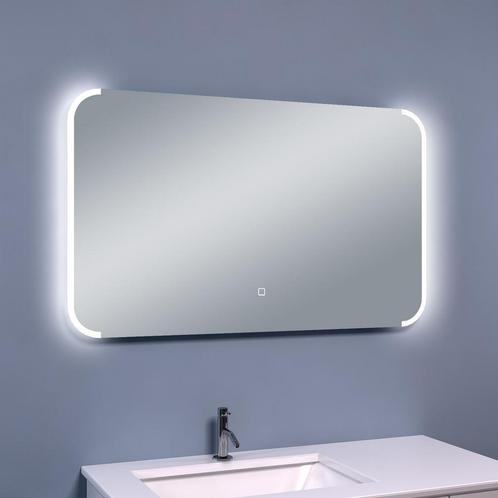 BWS Dimbare LED Spiegel Condensvrij 60x100 cm, Doe-het-zelf en Verbouw, Sanitair, Bad, Nieuw, Ophalen of Verzenden