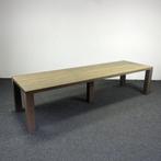 Houten Boerentafel - 76 x 319 x 99 cm, Ophalen of Verzenden, Gebruikt