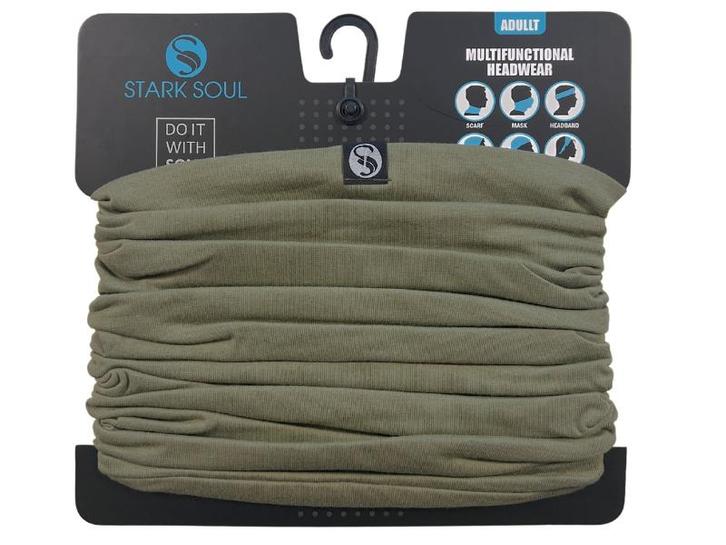 Nekwarmer - Multifunctioneel - Legergroen, Kleding | Heren, Mutsen, Sjaals en Handschoenen, Verzenden