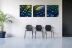 Airbrush drieluik schilderijen - Toetsen details - 70x70 cm, Antiek en Kunst, Kunst | Schilderijen | Modern, Ophalen