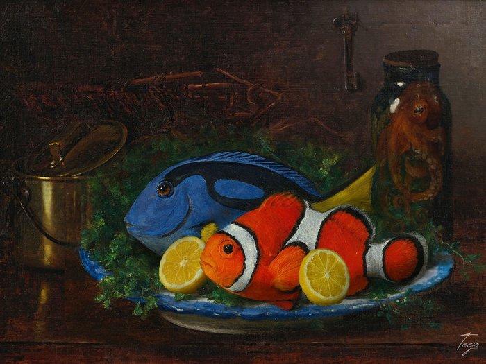 Teejo (1992) - La Dernière Traversée, Antiek en Kunst, Kunst | Designobjecten