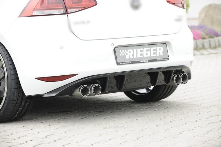 Facelift R Look Diffuser voor Volkswagen Golf 7 / GTI / GTD, Auto diversen, Tuning en Styling, Ophalen of Verzenden