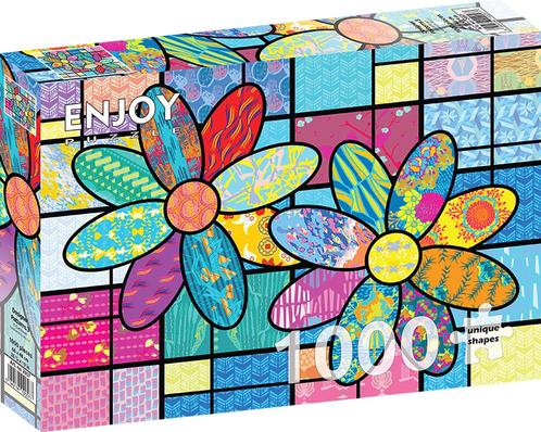 Designer Patterns 3 Puzzel (1000 stukjes) | Enjoy Puzzle -, Hobby en Vrije tijd, Denksport en Puzzels, Nieuw, Verzenden