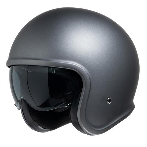 IXS 880 1.0 jethelm mat grijs, Motoren, Kleding | Motorhelmen, Nieuw met kaartje, Verzenden