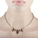 Ketting met hanger - 18 karaat Witgoud, 18K witgouden en