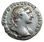 Romeinse Rijk. Trajan (98-117 n.Chr.). Denarius Rome AD 110, Postzegels en Munten, Munten | Europa | Niet-Euromunten