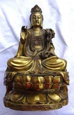 Boeddha Guan Yin - Godin van de Barmhartigheid - Messing -, Antiek en Kunst
