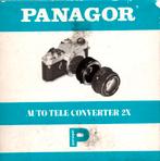 Panagor Auto Tele Converter 2x voor Konica T4/TC (Nieuw), Verzenden, Nieuw