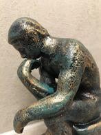 AUGUSTE RODIN after - sculptuur, THE THINKER (LE PENSEUR) -, Antiek en Kunst