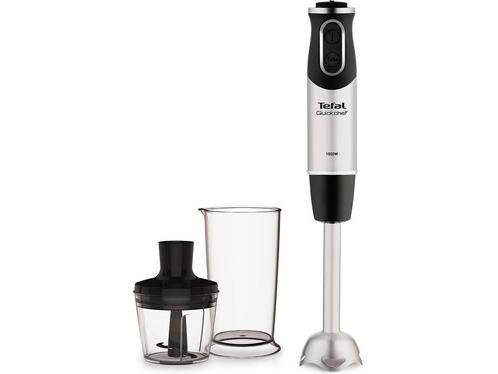 Tefal Quickchef HB6598 - Staafmixer - Zilver/Zwart, Witgoed en Apparatuur, Keukenmixers, Zo goed als nieuw, Verzenden