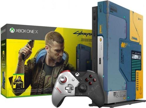 Xbox One X 1TB Limited Edition-Cyberpunk 2077 (Xbox One), Spelcomputers en Games, Spelcomputers | Xbox One, Zo goed als nieuw