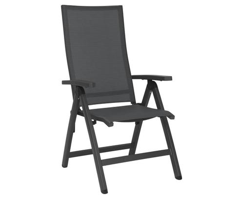 Stern New Top klapstoel Aluminium - Antraciet/koolstof, Tuin en Terras, Tuinstoelen, Ophalen of Verzenden