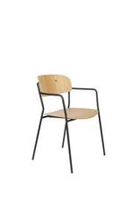 Eetkamerstoel - Roos - Zwart/Polywood - House of Rebels, Huis en Inrichting, Stoelen, Verzenden, Nieuw