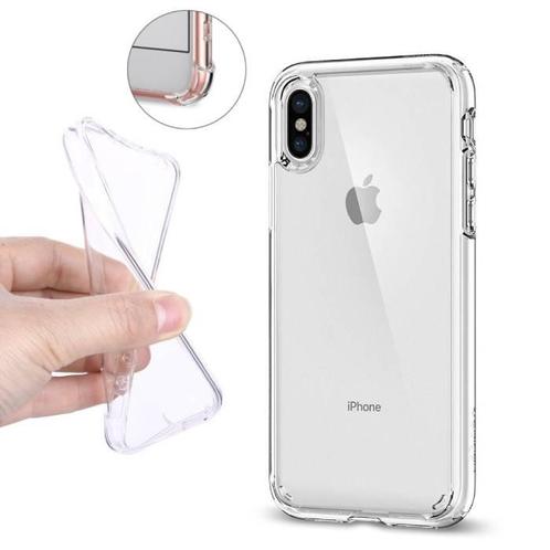 iPhone X Transparant Clear Bumper Case Cover Silicone TPU, Telecommunicatie, Mobiele telefoons | Hoesjes en Frontjes | Apple iPhone