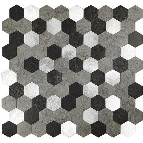 Zelfklevende Mozaïek Tegel - Afimera Mix Hexagon -, Huis en Inrichting, Woonaccessoires | Wanddecoraties, Nieuw, Ophalen of Verzenden