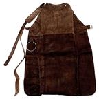 Kappersschort / Apron van Leer  Donker Bruin, Sieraden, Tassen en Uiterlijk, Uiterlijk | Haarverzorging, Verzenden, Nieuw