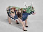 CowParade - sculptuur, Fun Seekers - 17 cm - Keramiek - 2001