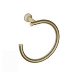 Handdoekring Hotbath Cobber Geborsteld Messing Living, Ophalen of Verzenden, Nieuw, Chroom, Bad
