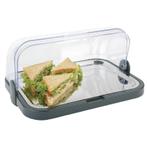 Gekoelde RVS rolltop display enkel | 440x320x205(h)mm APS, Verzenden, Nieuw in verpakking