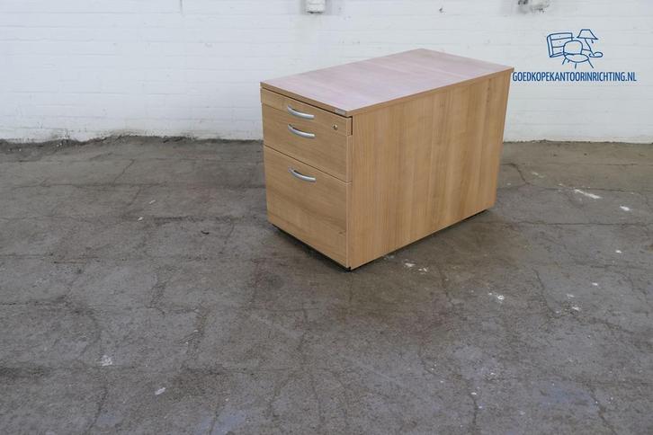 Vario | Ladeblok | Tweedehands | 3 lades| Hout / havanna | L, Huis en Inrichting, Kasten | Ladekasten, Gebruikt, Verzenden