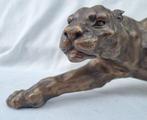 Beeld, Panter - 4,5 kg - 16 cm - Brons