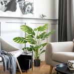 TRUUSK Kunstmatige Monstera 120cm - Met Bloempot - PE-Mos -, Huis en Inrichting, Verzenden