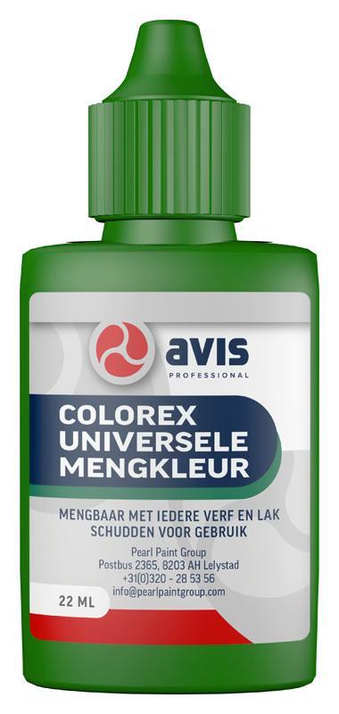 Avis colorex 22 ml, groen, Doe-het-zelf en Verbouw, Overige Doe-het-zelf en Verbouw, Nieuw, Verzenden