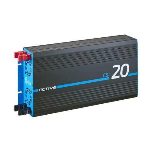 Omvormer zuivere sinus 12V/24V-230V Ective CSI - CSI 20, 12V, Caravans en Kamperen, Overige Caravans en Kamperen, Nieuw, Ophalen of Verzenden